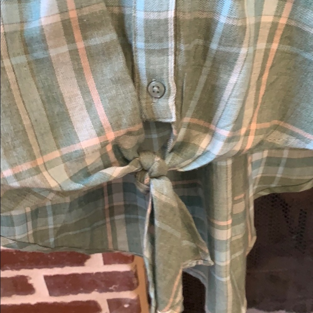 Plaid button down - Picture 3 of 5